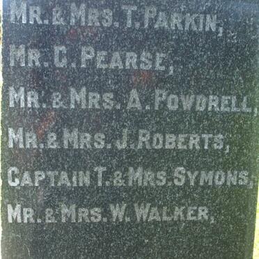 4. 1880 Memorial. P - W