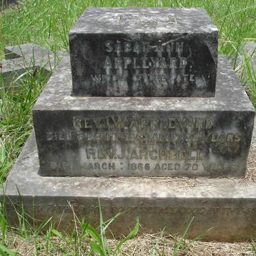 ARCHBELL J. -1866 :: APPLEYARD Sarah Ann -1902