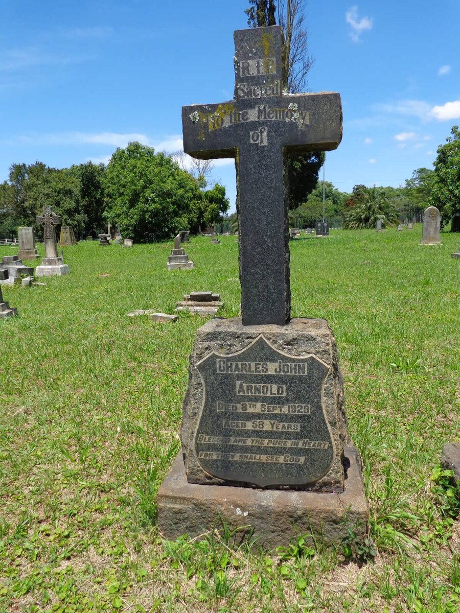 ARNOLD Charles John -1929