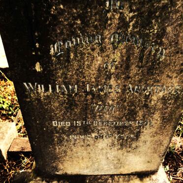 ARMITAGE William James -1941