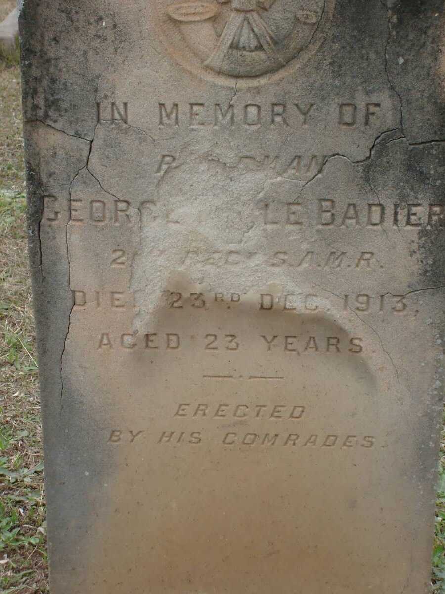 BADIER George Emile -1913
