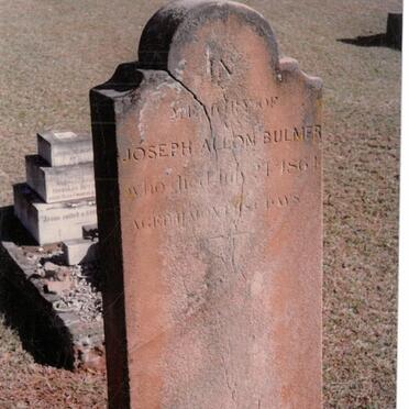 BULMER Joseph Allon -1861