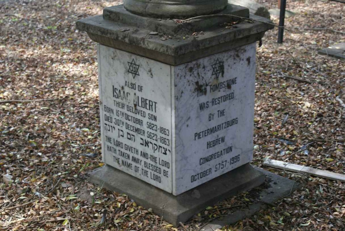 BERGTHEL Isaac Albert 1863-1863