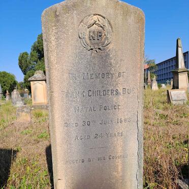 BURY Frank Childers -1898