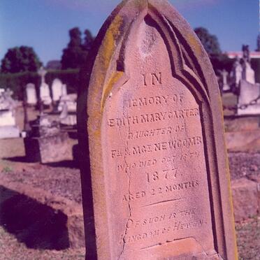 CARTER Edith Mary nee NEWCOMB -1877