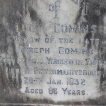 COMINS Joseph 1830-1897 & Lucy -1932 _3