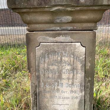 DOWIE Doris Grace 1903-1905