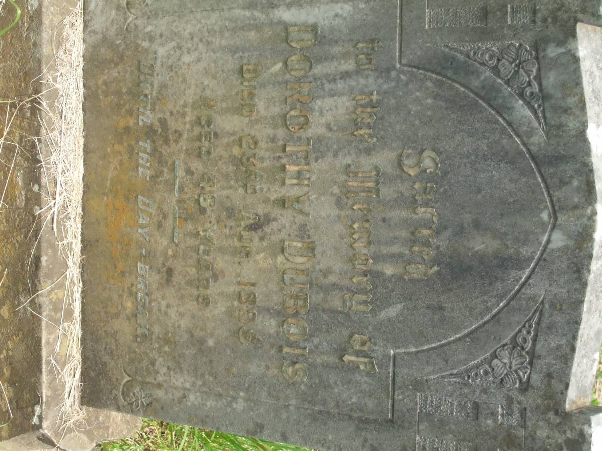 DUBOIS Dorothy -1895