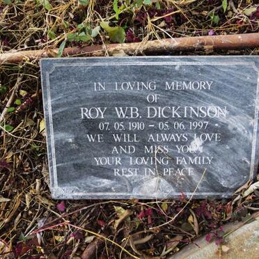 DICKINSON Roy W.B. 1910-1997