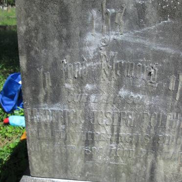 DOLPHIN Frederick Joseph -1894