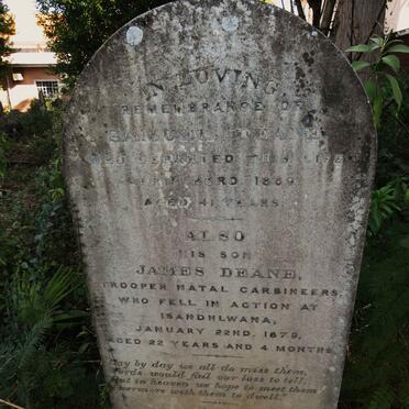 DEANE Samuel -1865 & Jane -1882 :: DEANE James -1879 _1