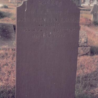 EDWARDS John Wheatland 1817-1893