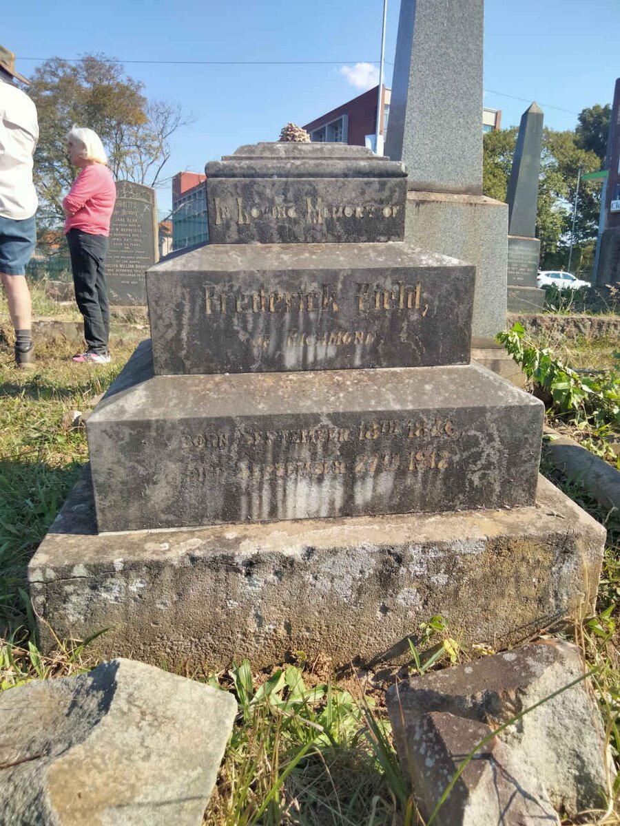 FIELD Frederick 1846-1912