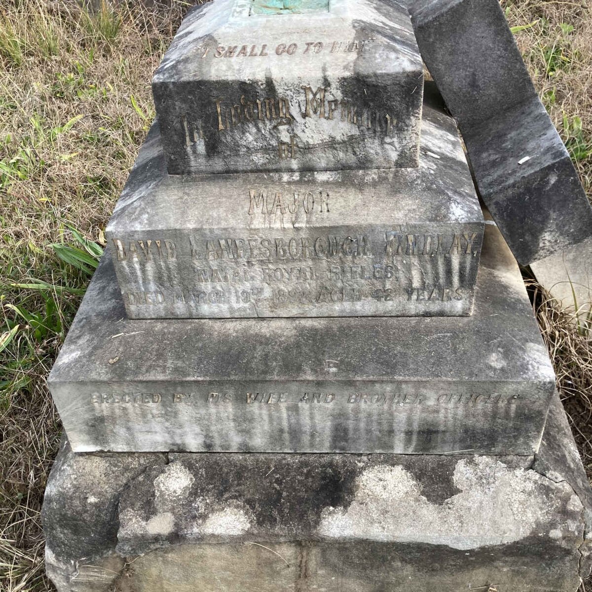 FINDLAY David Landesborough -1892