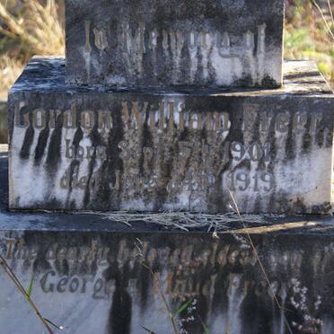 FREER Gordon William 1901-1919