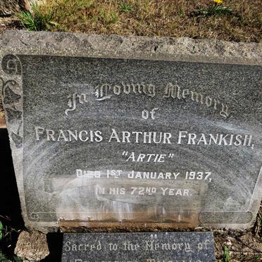 FRANKLIN Francis Thomas 1871-1940 :: FRANKISH Francis Arthur -1937 _1