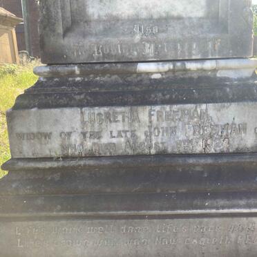 FREEMAN Lucretia -1924