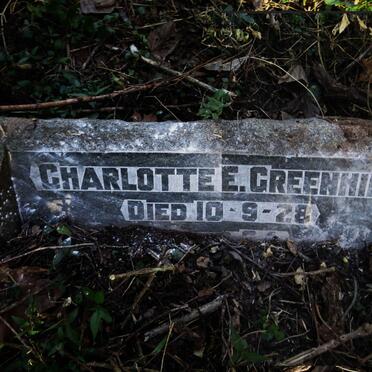 GREENHILL Charlotte E. -1928