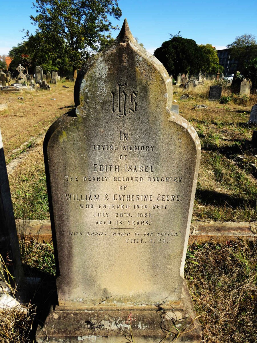 GEERE Edith Isabel -1881