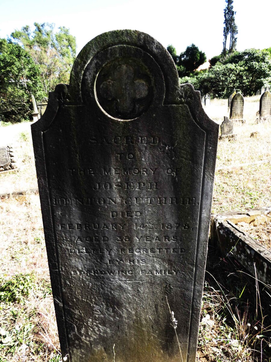 GUTHRIE Joseph Fenton -1878