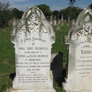 GREENFIELD Fanny -1900