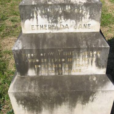 HUTCHINSON Etherelda Jane -1947