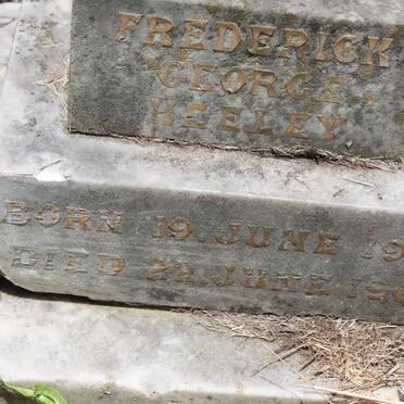 HEELEY Frederick George 1909-1909