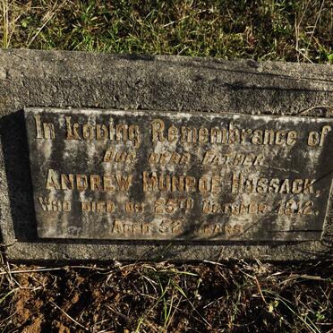 HOSSACK Andrew Munroe -1912