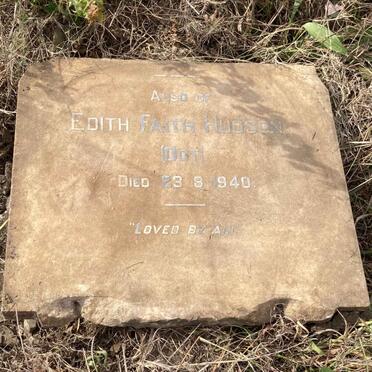 HUDSON Edith Faith -1940
