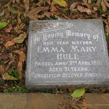 HULL Emma Mary -1950