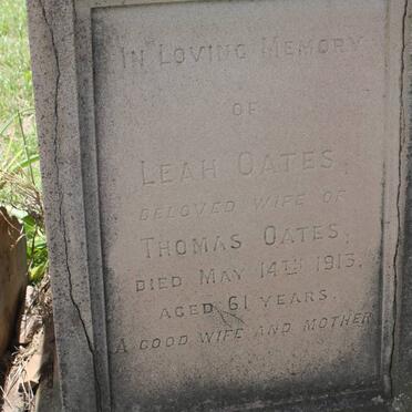 OATES Leah -1913