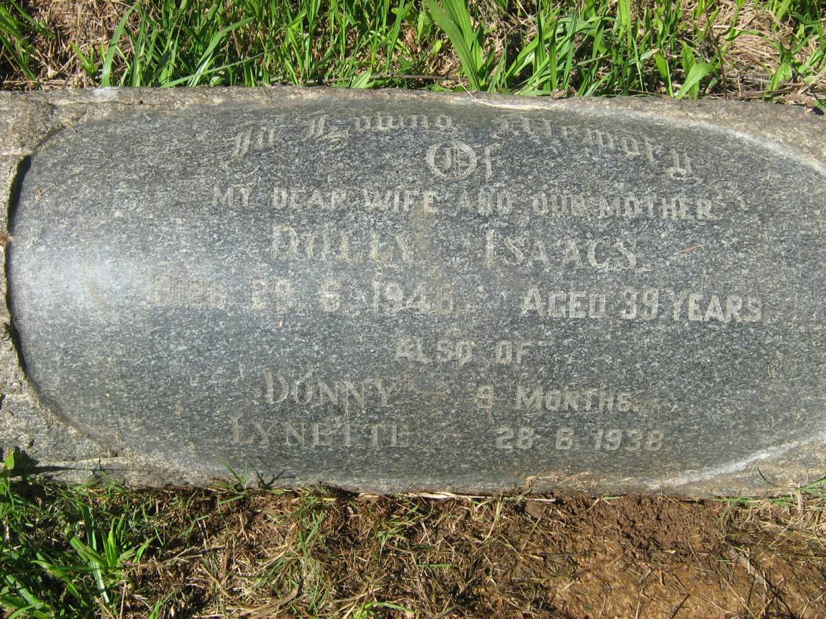 ISAACS Dolly -1946 :: ISAACS Donny :: ISAACS Lynette -1938