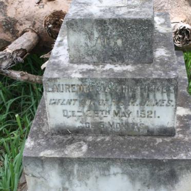 JAMES Laurence ? -1921