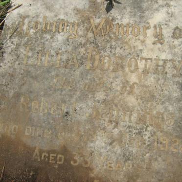 JENNINGS Lilia Dorothy -1925