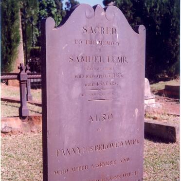 LUMB Samuel -1953 & Fanny ???