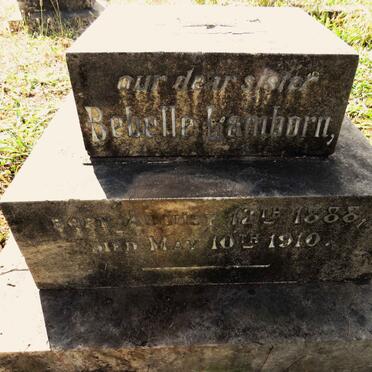 LAMBORN Bebelle 1888-1910