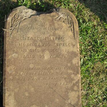 LITTLE Elizabeth -1888