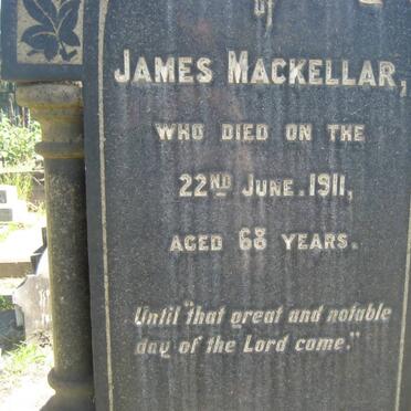MACKELLAR James -1911
