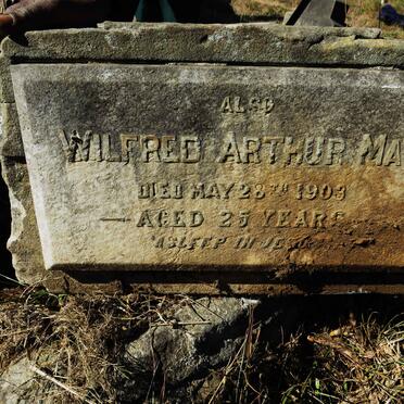 MAY Wilfred Arthur -1903