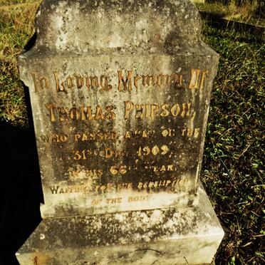 PHIPSON Thomas -1909