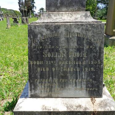 POOLE Sonnie 1905-1919