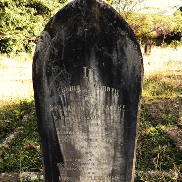 PLETSCHKE Norman 1897-1918 :: PLETSCHKE Mabel E. 1875-1935