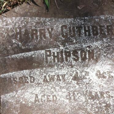 PHIPSON Harry Cuthbert -1924