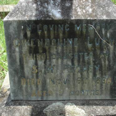 PECHEY Gwendoline Lucy -1890