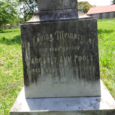 POOLE Margaret Ann -1945