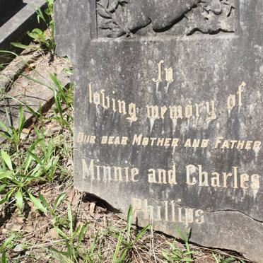 PHILLIPS Charles -1909 &amp; Minnie -1918