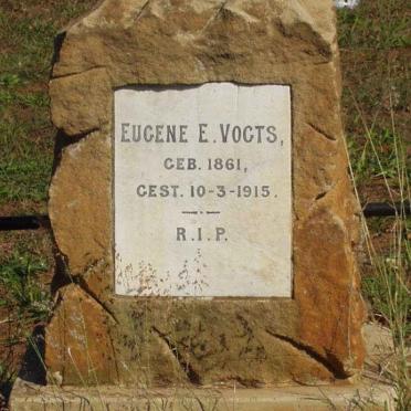 VOGTS Eugene E. 1861-1915