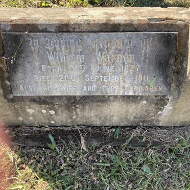 WARNER William 1827-1911