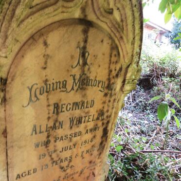 WHITELAW Reginald Allan -1914
