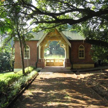 Kwazulu-Natal, PIETERMARITZBURG, Fort Napier, St George's Garrison Church, cemetery